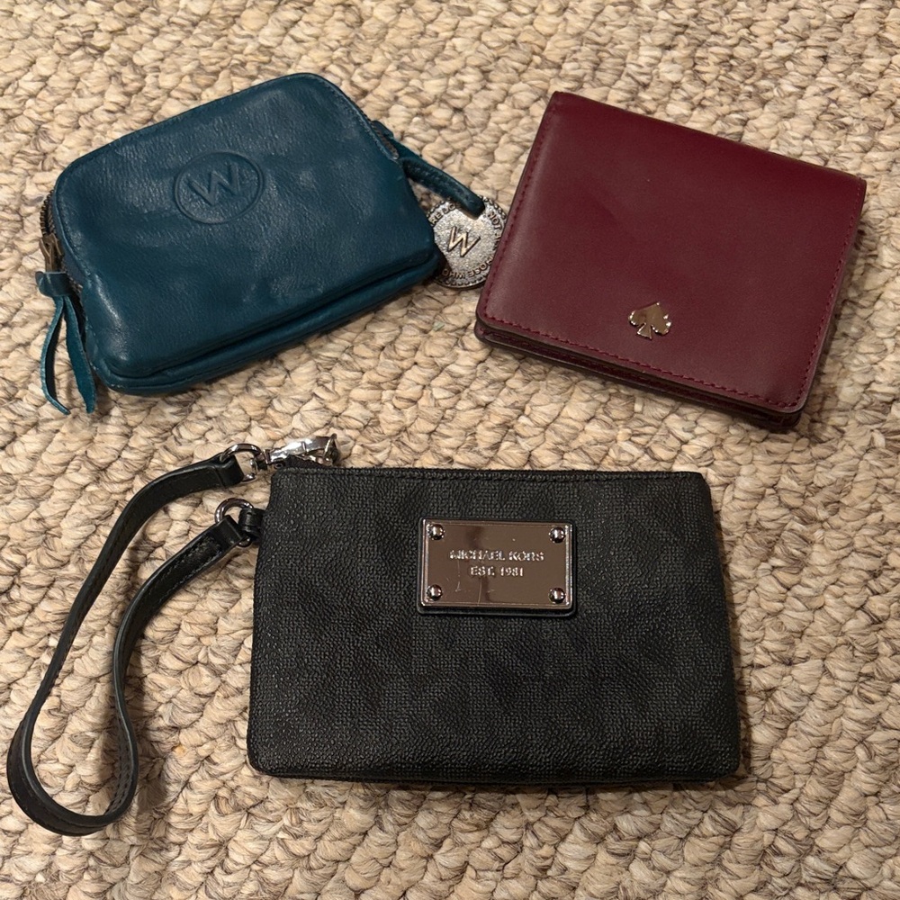 Michael Kors  and Wonders wallets
Red one not available